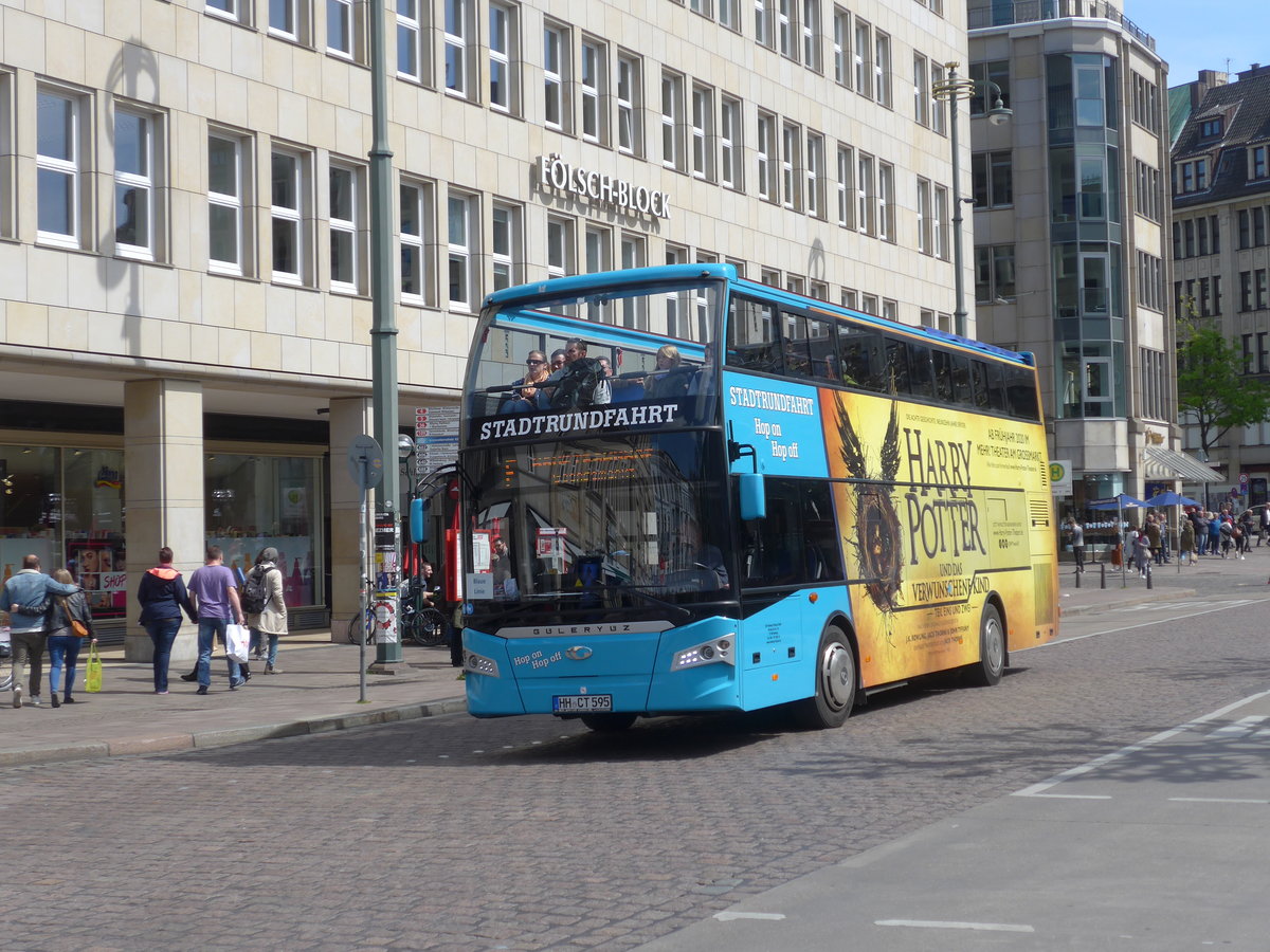 (204'951) - Citytours, Hamburg - HH-CT 595 - Gleryz am 11. Mai 2019 in Hamburg, Rathausmarkt