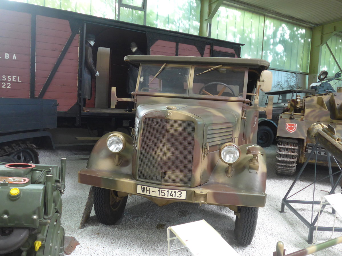 (205'055) - Bundesheer - WH-151'413 - Mercedes am 13. Mai 2019 in Sinsheim, Museum
