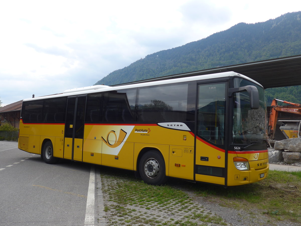 (205'286) - PostAuto Bern - BE 171'453 - Setra (ex AVG Meiringen Nr. 73) am 18. Mai 2019 in Interlaken, Garage