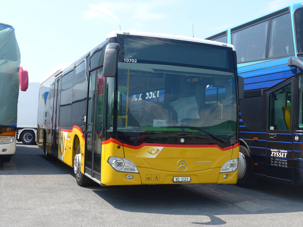 (205'367) - Faucherre, Moudon - VD 1121 - Mercedes am 25. Mai 2019 in Kezrers, Interbus