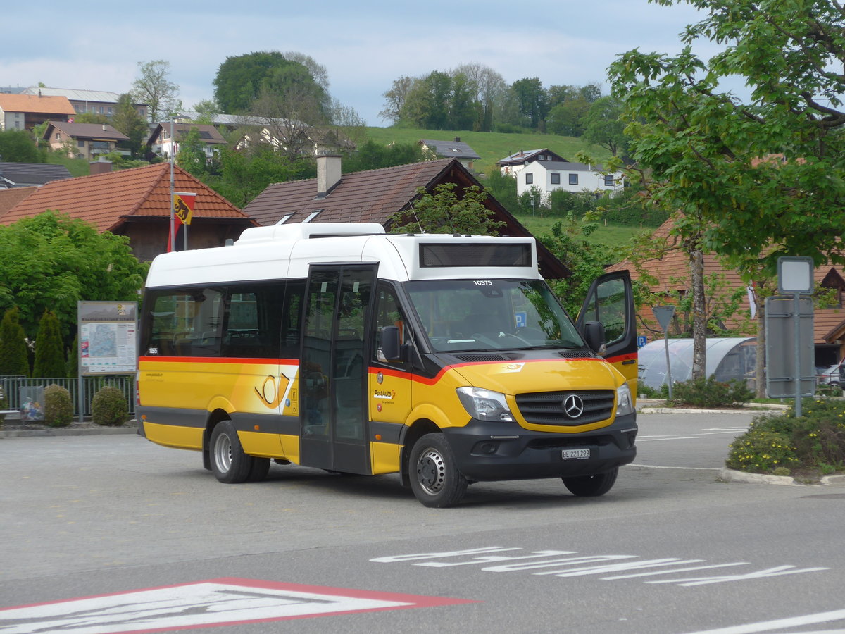 (205'485) - Lthi, Hinterfultigen - BE 221'299 - Mercedes am 25. Mai 2019 in Riggisberg, Post