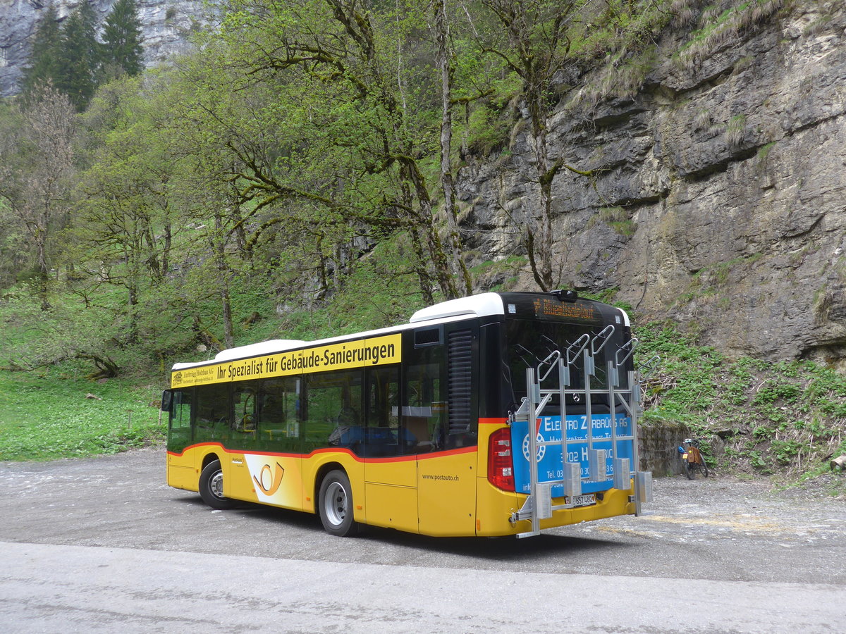 (205'506) - PostAuto Bern - BE 657'480 - Mercedes am 26. Mai 2019 in Kiental, Tschingel