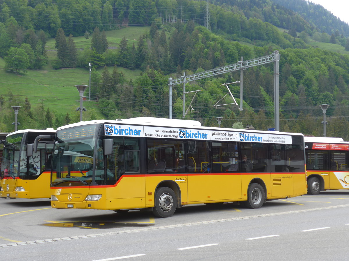 (205'515) - PostAuto Bern - BE 653'382 - Mercedes am 26. Mai 2019 beim Bahnhof Reichenbach