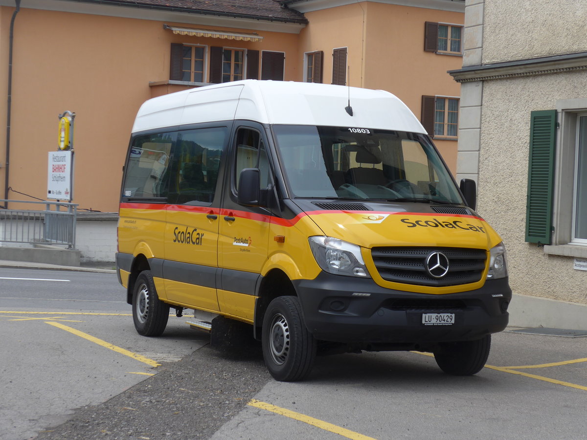 (205'576) - Schnider, Schpfheim - LU 90'429 - Mercedes am 27. Mai 2019 in Schpfheim, Garage
