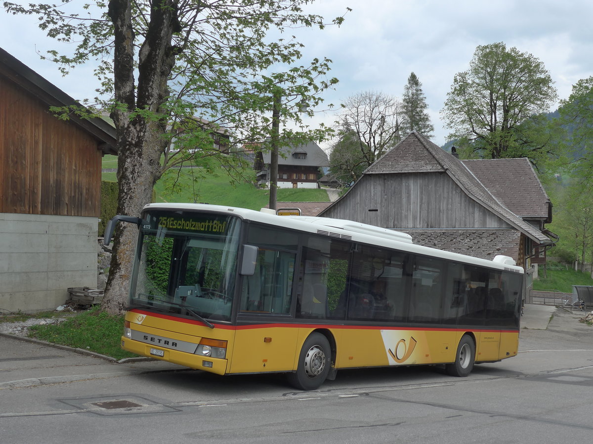 (205'582) - ASK Schangnau - BE 29'195 - Setra (ex SB Trans, Sursee Nr. 41; ex Stirnimann, Neuenkirch Nr. 41) am 27. Mai 2019 in Schangnau, Post