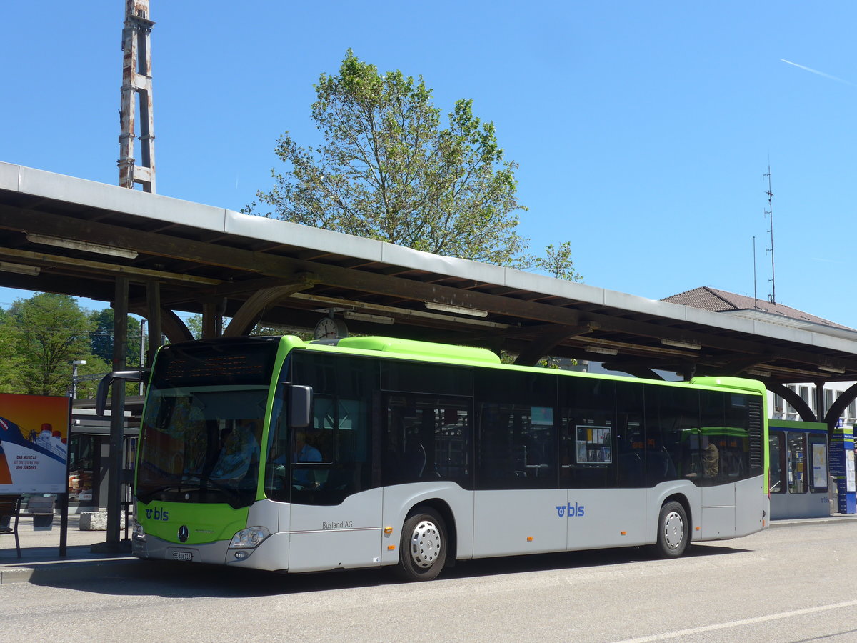 (205'712) - Busland, Burgdorf - Nr. 118/BE 828'118 - Mercedes am 2. Juni 2019 beim Bahnhof Burgdorf