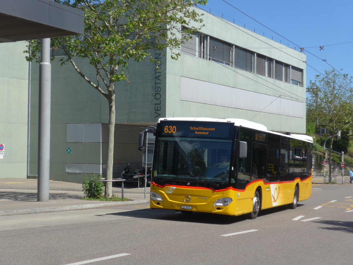 (205'902) - Rattin, Neuhausen - Nr. 358(16)/SH 9816 - Mercedes am 8. Juni 2019 beim Bahnhof Schaffhausen
