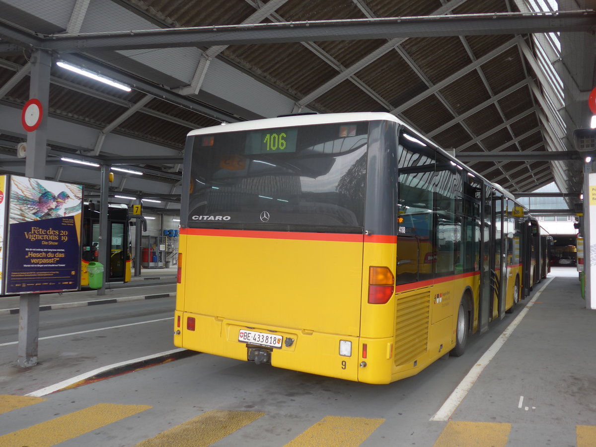 (206'471) - Steiner, Ortschwaben - Nr. 9/BE 433'818 - Mercedes am 22. Juni 2019 in Bern, Postautostation