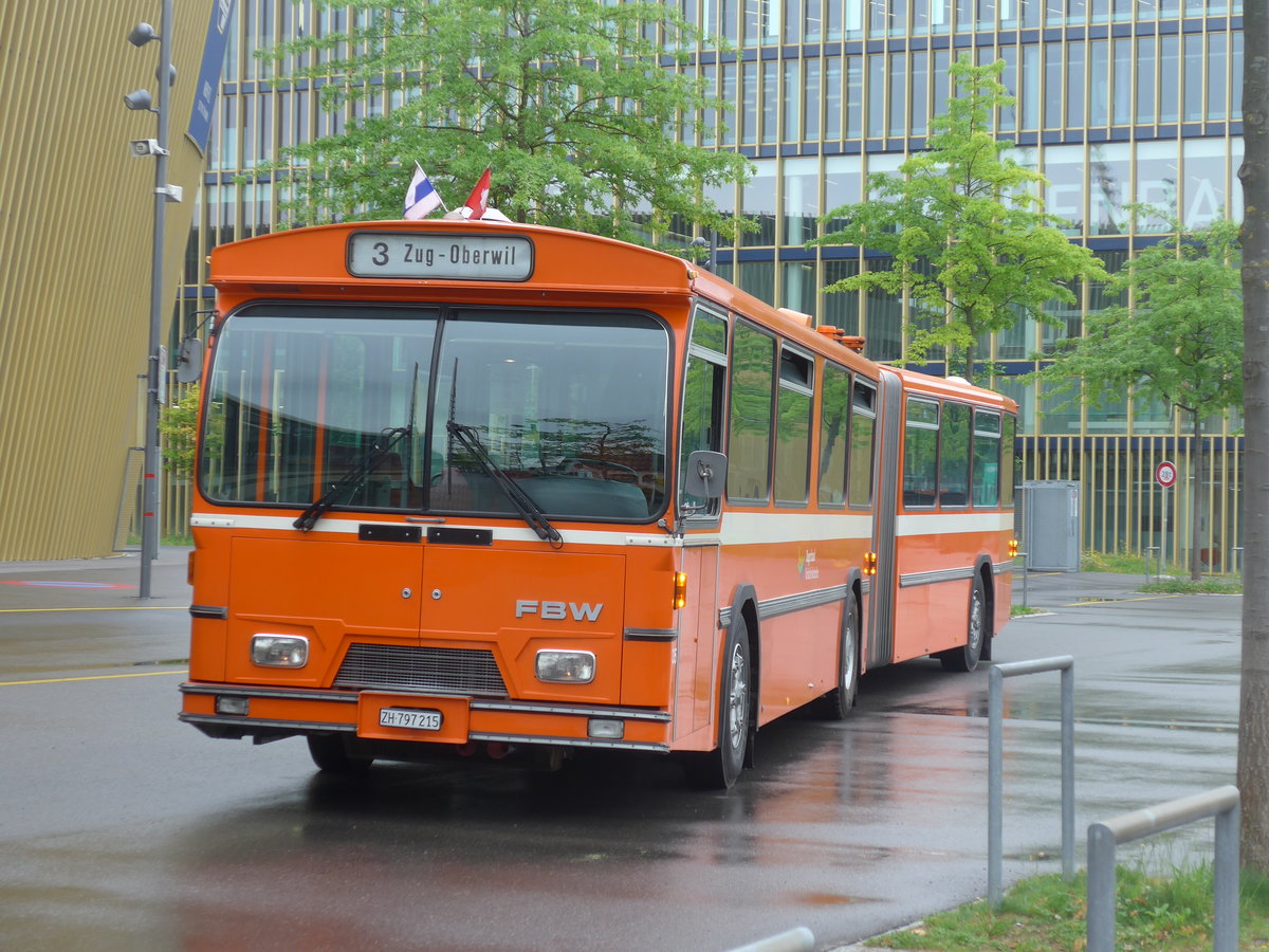 (206'550) - ZVB Zug (RWB) - Nr. 35/ZH 797'215 - FBW/Hess am 22. Juni 2019 in Luzern, Allmend