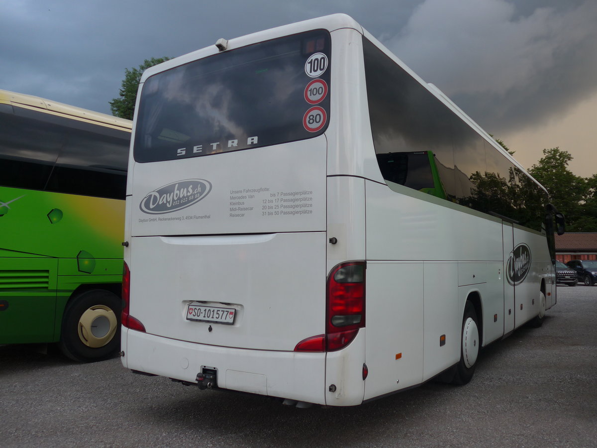 (206'649) - Daybus, Flumenthal - SO 101'577 - Setra am 22. Juni 2019 in Thun, Kleine Allmend