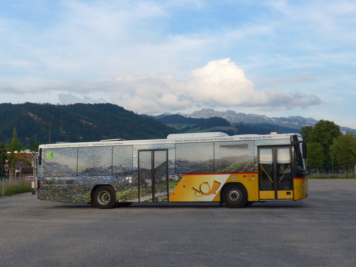 (206'763) - CarPostal Ouest - VD 124'774 - Volvo am 23. Juni 2019 in Thun, Kleine Allmend