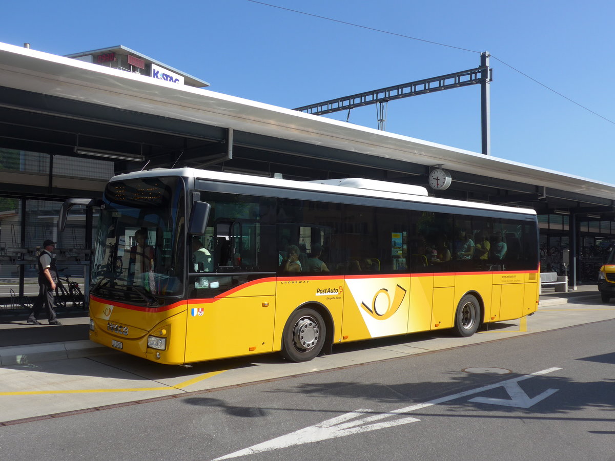 (206'862) - Schnider, Schpfheim - LU 15'607 - Iveco am 30. Juni 2019 beim Bahnhof Schpfheim