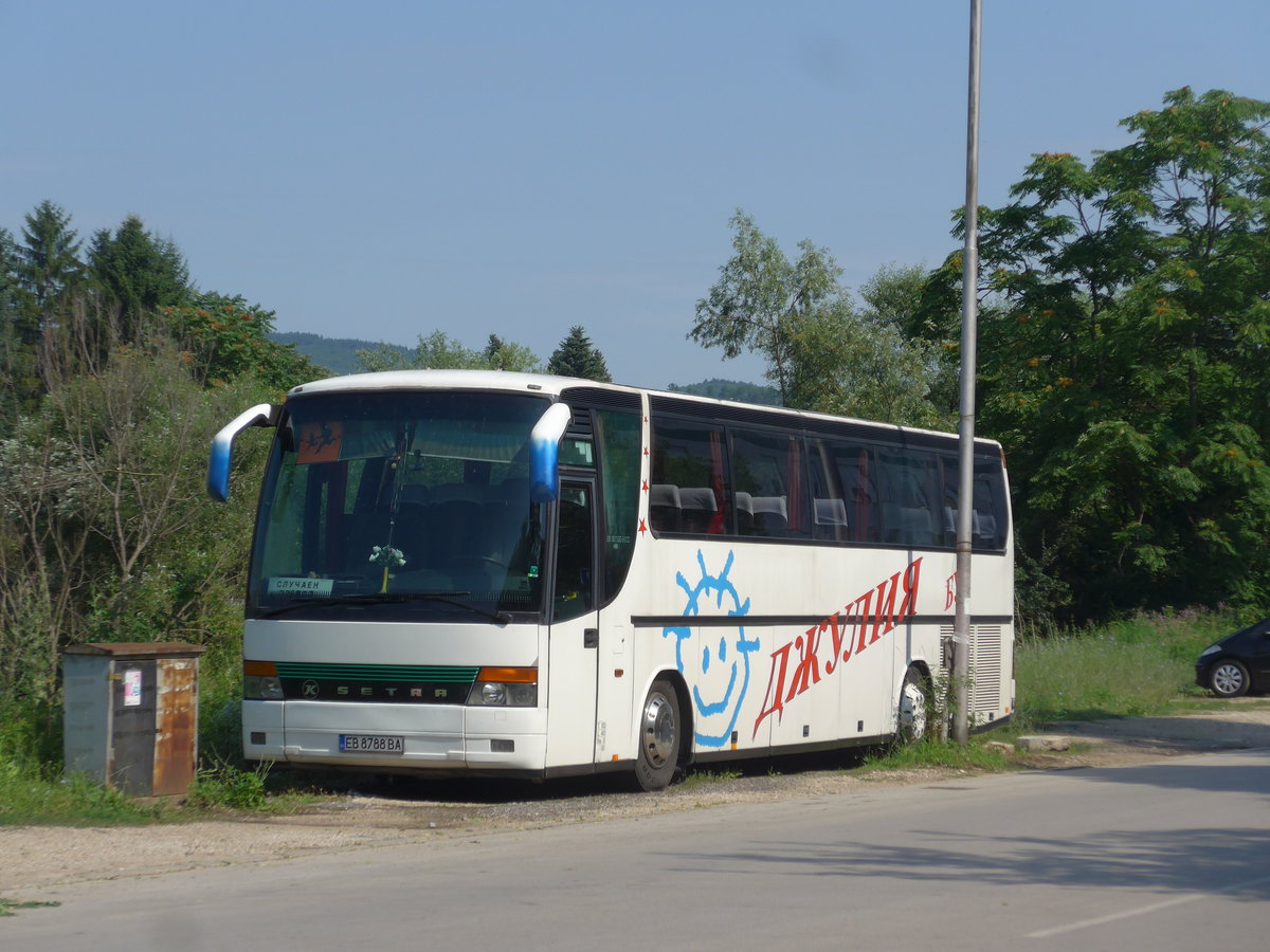 (207'160) - Djulija Bus - EB 8788 BA - Setra am 4. Juli 2019 in Gabrovo