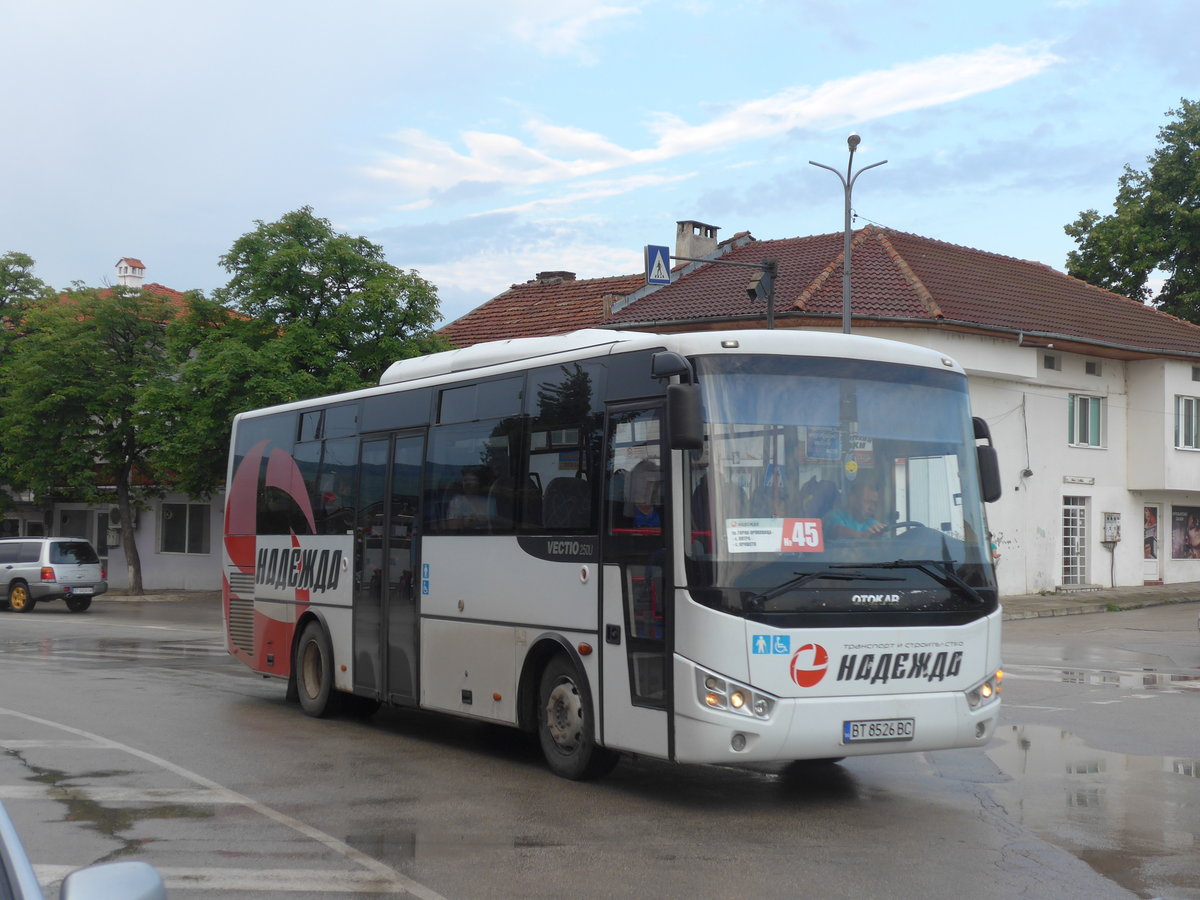 (207'316) - Gradski Transport - BT 8526 BC - Otokar am 5. Juli 2019 in Gorna Orjachowiza
