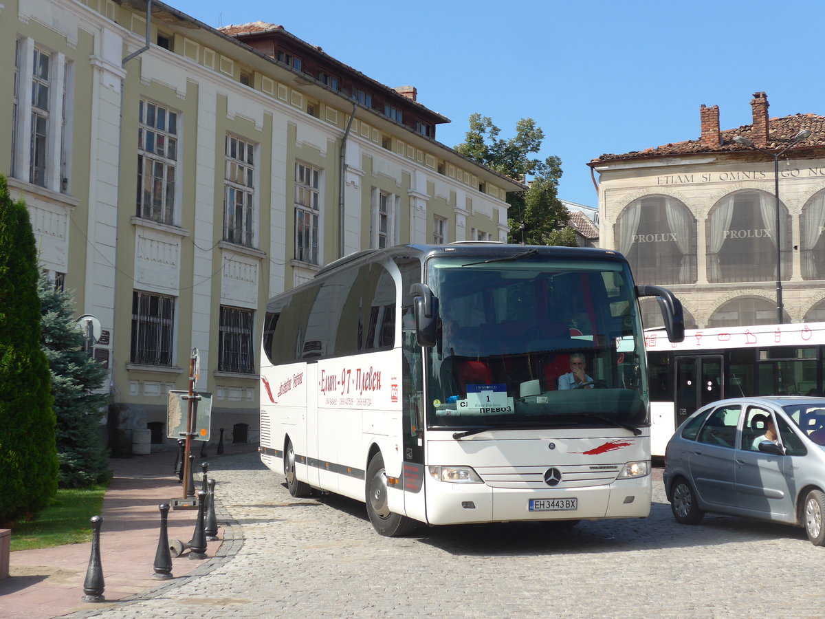 (207'341) - Elit 97, Pleven - EH 3443 BX - Mercedes am 5. Juli 2019 in Veliko Tarnovo