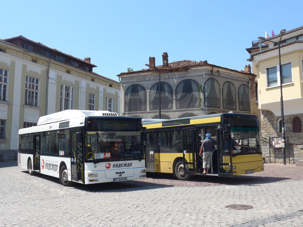(207'386) - Gradski Transport - BT 2682 KM - MAN am 5. Juli 2019 in Veliko Tarnovo
