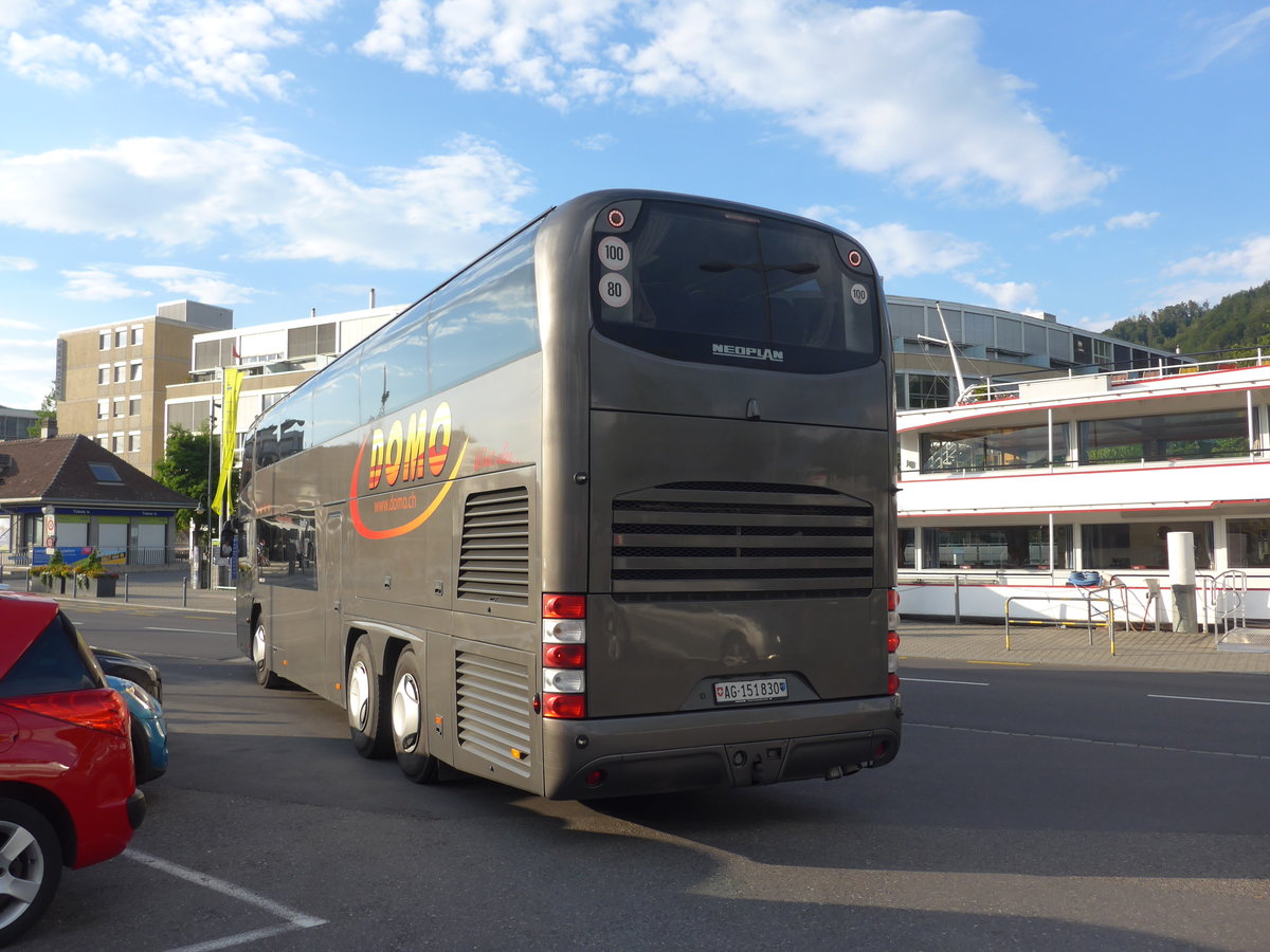 (207'567) - ExpressBus, Rothrist - AG 151'830 - Van Hool (ex Domo, Glattbrugg) am 7. Juli 2019 beim Bahnhof Thun