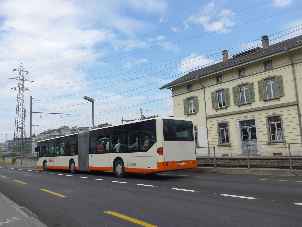 (207'610) - BSU Solothurn - Nr. 43/SO 143'443 - Mercedes am 8. Juli 2019 beim Bahnhof Zollikofen