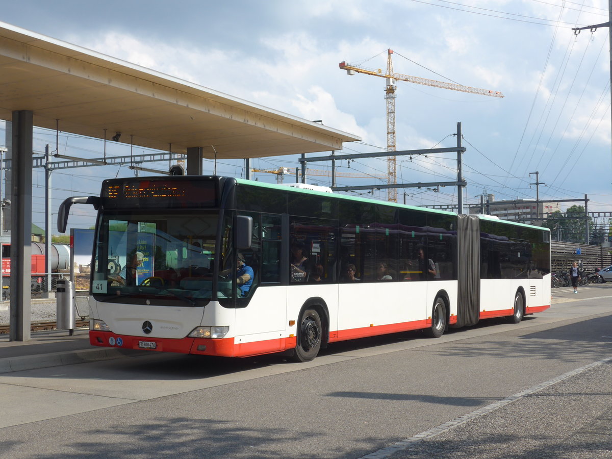 (207'626) - Intertours, Domdidier - FR 300'470 - Mercedes (ex Zeretzke, D-Castrop-Rauxel Nr. 43) am 8. Juni 2019 beim Bahnhof Zollikofen