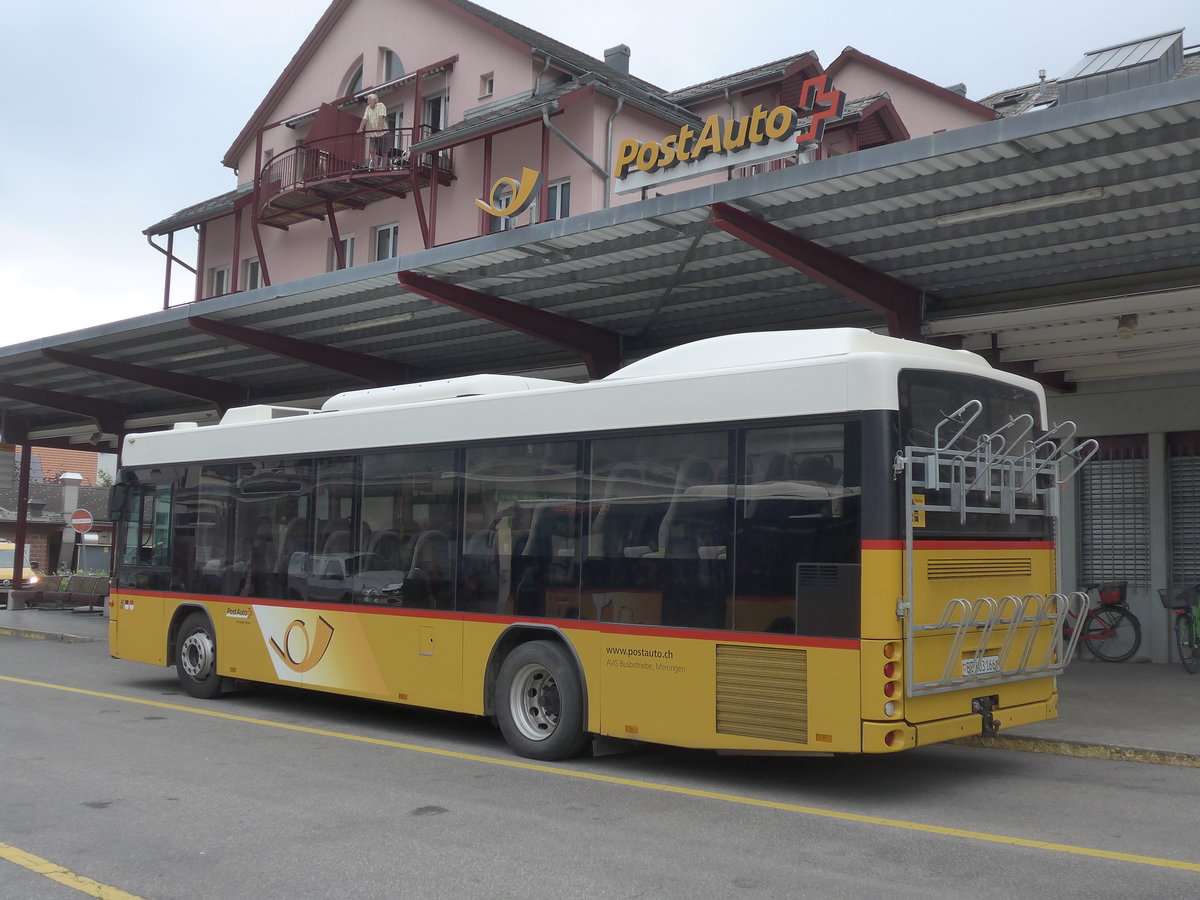 (207'659) - PostAuto Bern - BE 403'166 - Scania/Hess (ex AVG Meiringen Nr. 66; ex Steiner, Messen) am 9. Juli 2019 in Meiringen, Postautostation