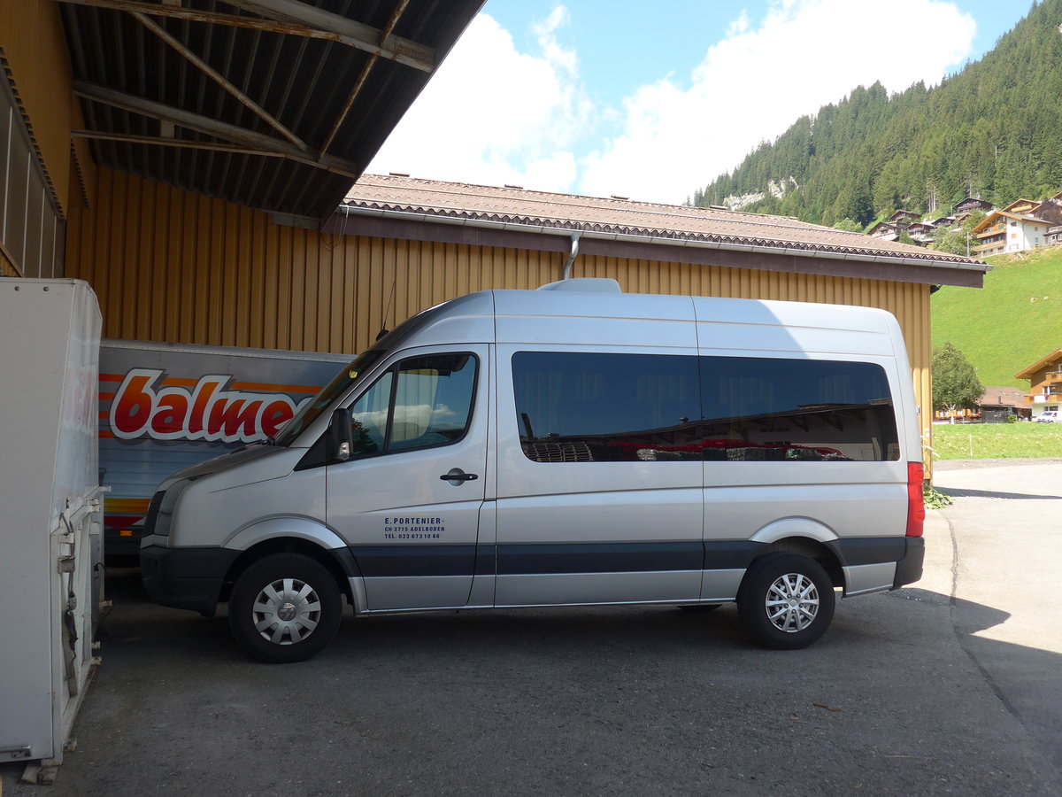 (207'920) - Portenier, Adelboden - BE 64'522 - VW am 14. Juli 2019 in Adelboden, Garage