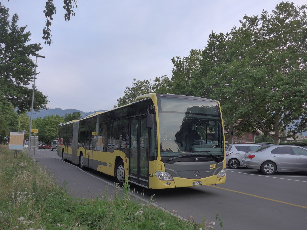 (208'142) - STI Thun - Nr. 169/BE 752'169 - Mercedes am 24. Juli 2019 in Thun, Lachen