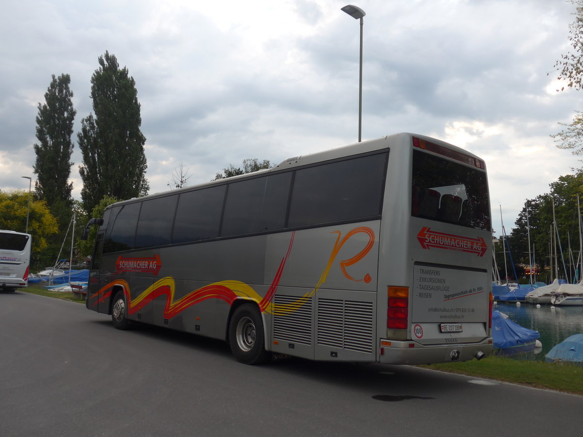 (208'222) - Schumacher, Gampelen - BE 207'188 - Volvo am 30. Juli 2019 in Thun, Strandbad