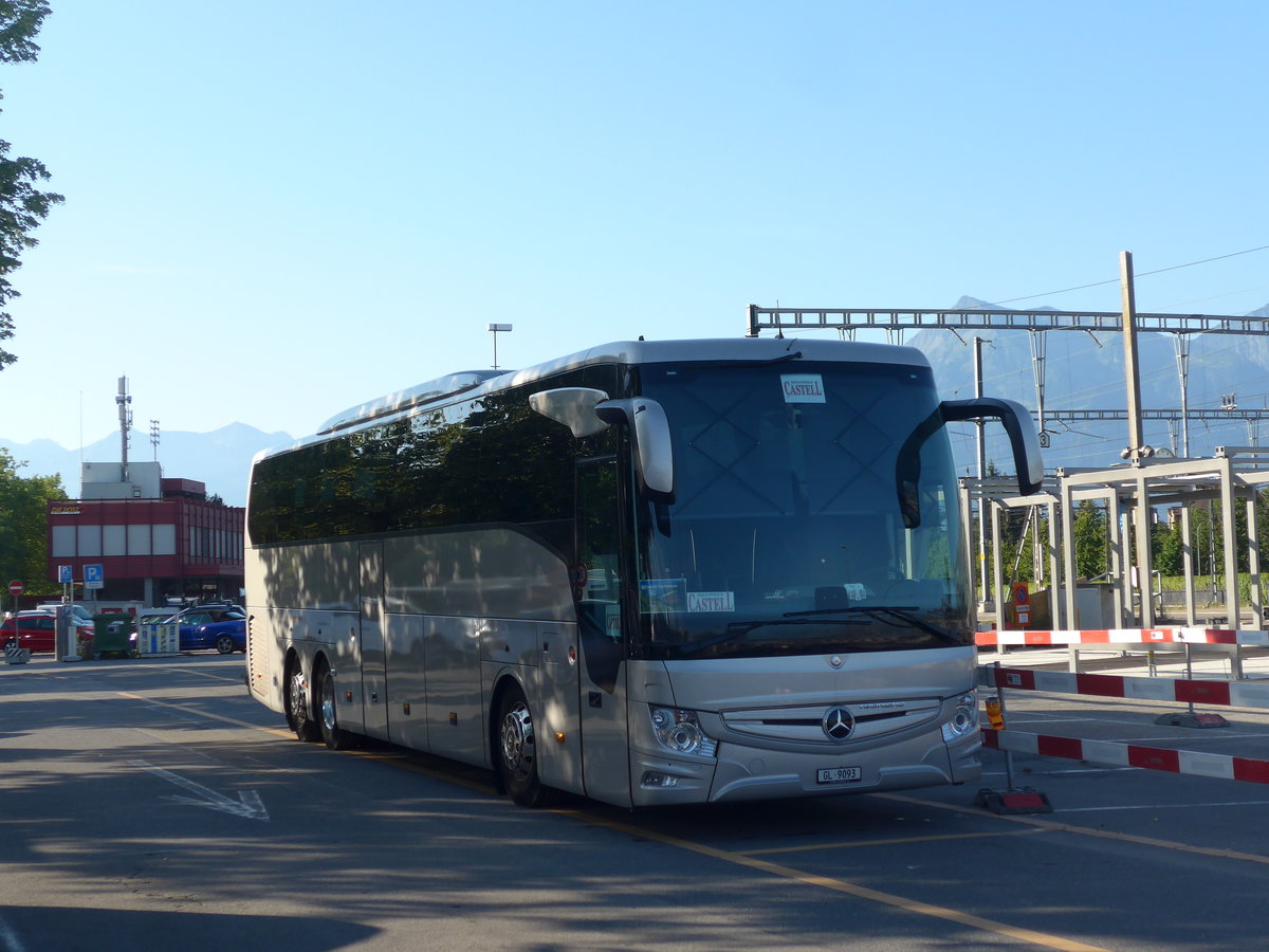 (208'399) - Castell, Nfels - GL 9093 - Mercedes am 4. August 2019 in Thun, CarTerminal