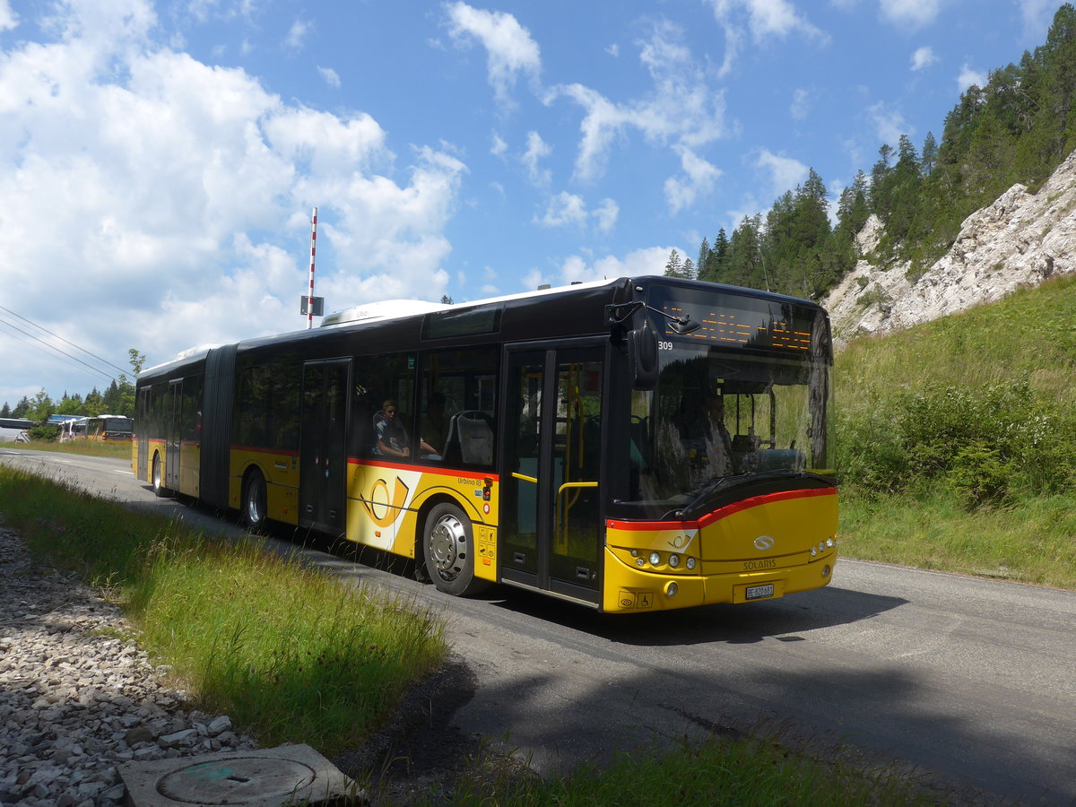 (208'524) - PostAuto Bern - Nr. 681/BE 820'681 - Solaris am 5. August 2019 in Les Diablerets, Col du Pillon
