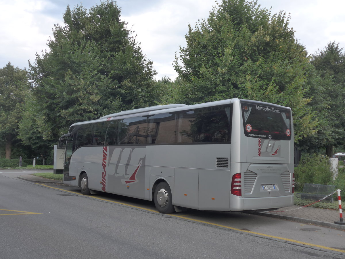 (208'566) - Aus Italien: Mirante, Napoli - EY-684 NC - Mercedes am 7. August 2019 in Thun, Hotel Seepark