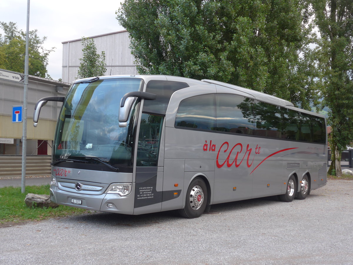 (208'605) -  la Carte, Liestal - BL 5577 - Mercedes am 10. August 2019 in Thun, Lachenwiese