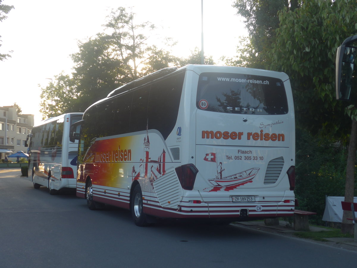 (208'747) - Moser, Flaach - ZH 189'253 - Setra am 16. August 2019 in Thun, Strandbad