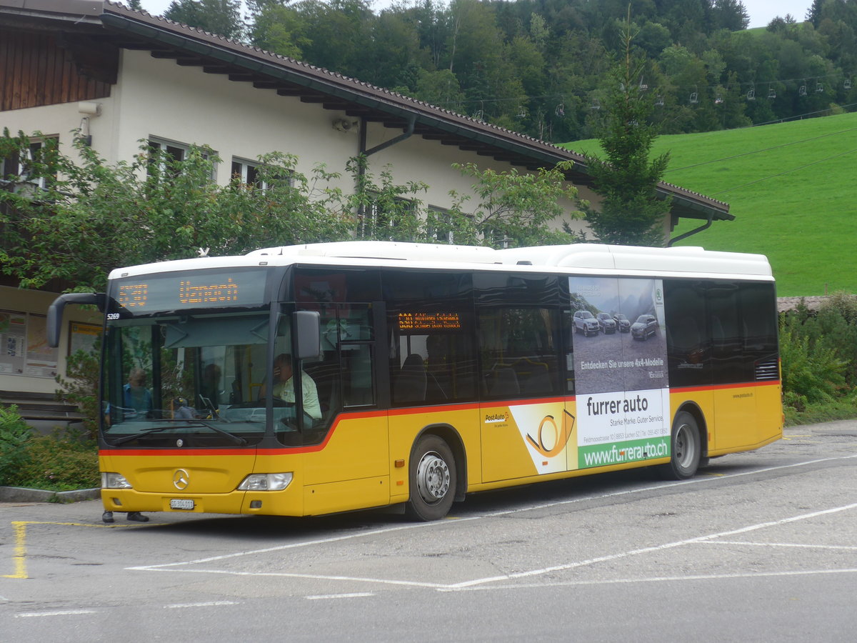 (208'777) - PostAuto Ostschweiz - SG 304'011 - Mercedes am 17. August 2019 in Atzmnnig, Schutt