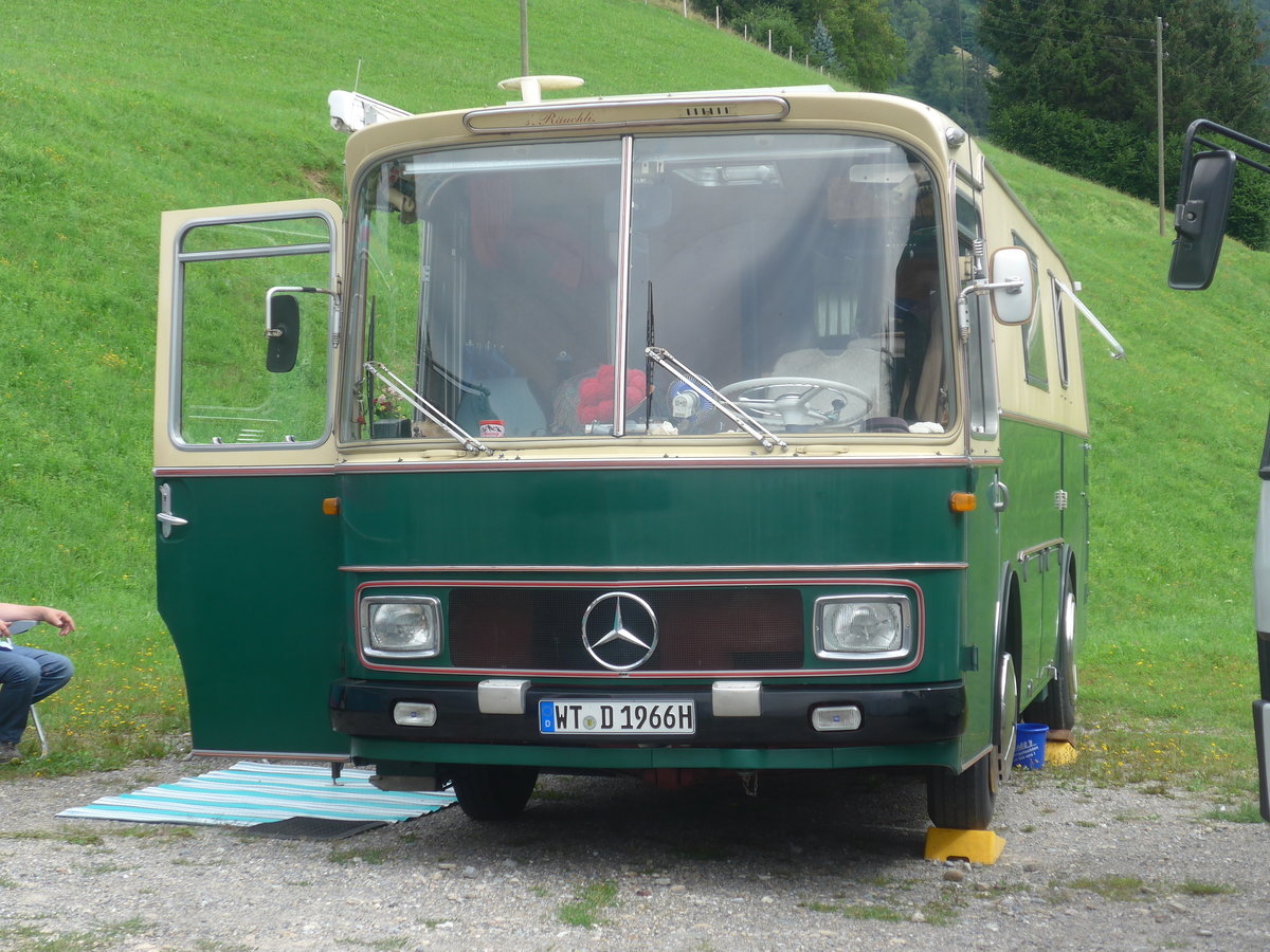 (208'784) - Aus Deutschland: Pan, Todtmoos-Rtte - WT-D 1966H - Mercedes am 17. August 2019 in Atzmnnig, Schutt