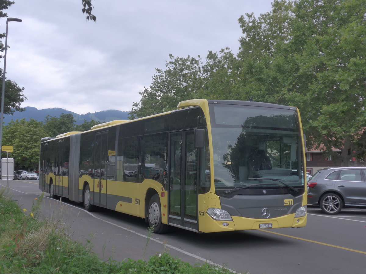 (209'050) - STI Thun - Nr. 173/BE 752'173 - Mercedes am 21. August 2019 in Thun, Lachen