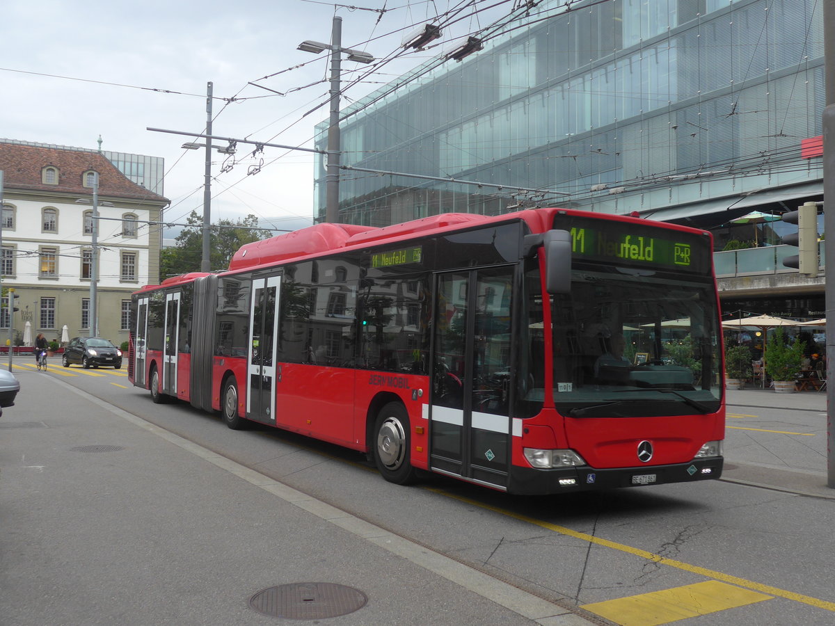 (209'316) - Bernmobil, Bern - Nr. 861/BE 671'861 - Mercedes am 5. September 2019 beim Bahnhof Bern
