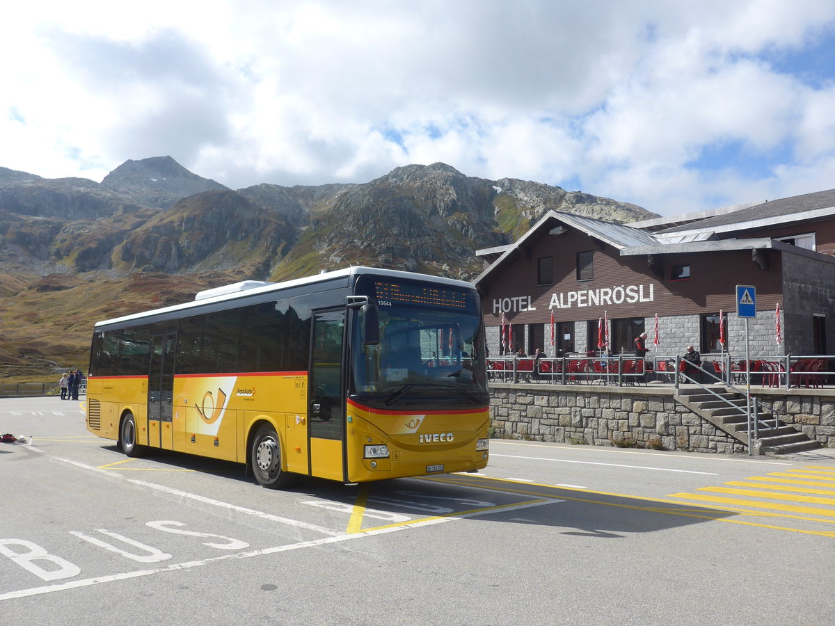 (209'841) - Flck, Brienz - Nr. 9/BE 156'358 - Iveco am 28. September 2019 in Grimsel, Passhhe