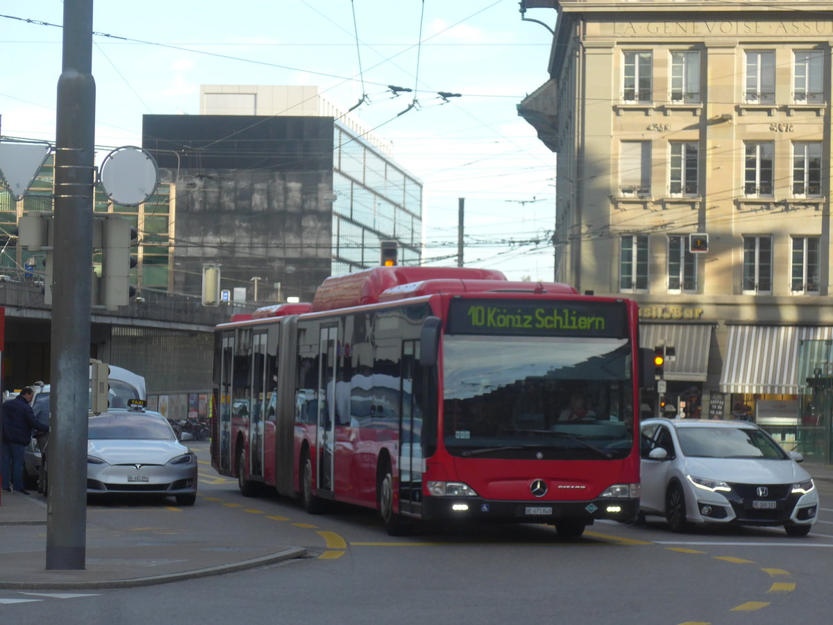 (210'085) - Bernmobil, Bern - Nr. 848/BE 671'848 - Mercedes am 12. Oktober 2019 beim Bahnhof Bern