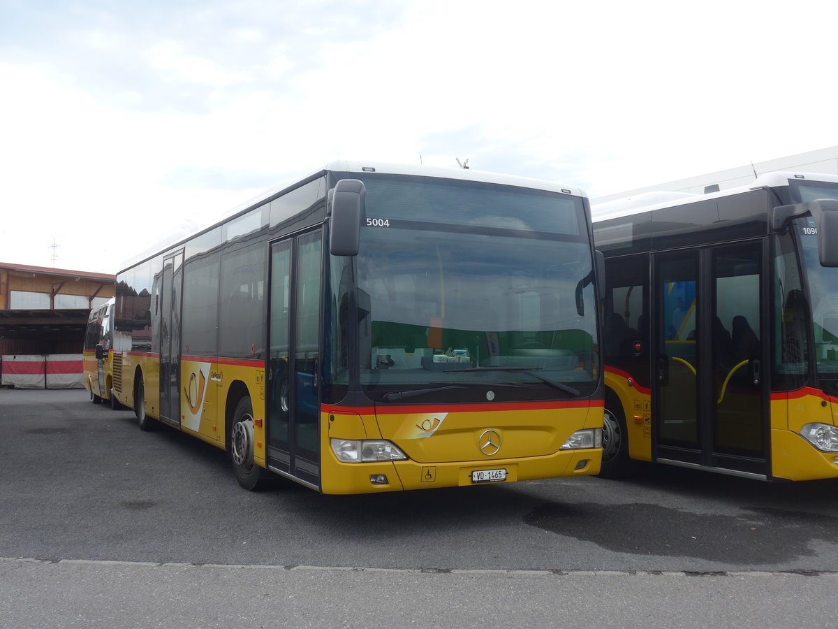 (210'259) - CarPostal Ouest - VD 1465 - Mercedes (ex TPB, Sdeilles) am 12. Oktober 2019 in Kerzers, Interbus