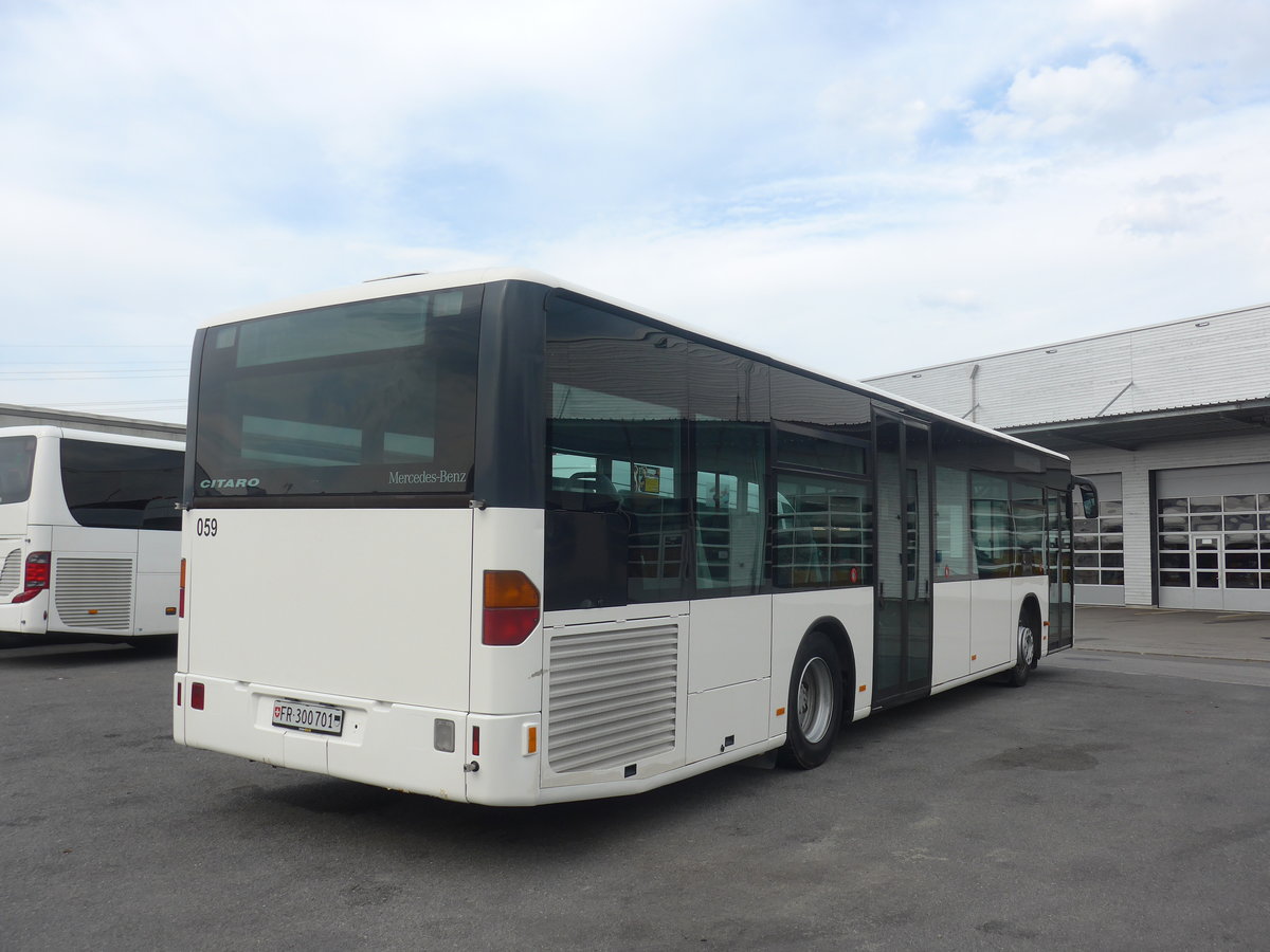 (210'271) - Interbus, Yverdon - Nr. 59/FR 300'701 - Mercedes (ex CarPostal Ouest; ex PostAuto Bern; ex P 25'380) am 12. Oktober 2019 in Kerzers, Interbus