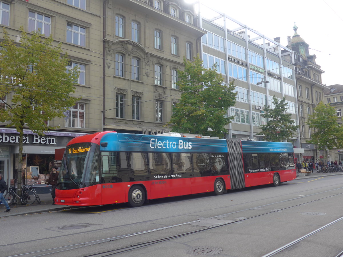 (210'463) - Bernmobil, Bern - Nr. 204/BE 724'204 - Hess/Hess am 20. Oktober 2019 beim Bahnhof Bern