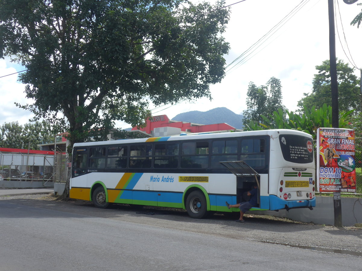 (211'238) - Transportes H&F, Cartago - 3064 - Busscar am 14. November 2019 in La Fortuna