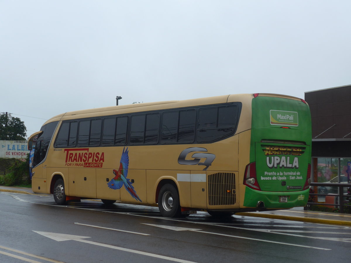 (211'763) - Transpisa, Quesada - 5958 - Marcopolo/Scania am 20. November 2019 in Quesada