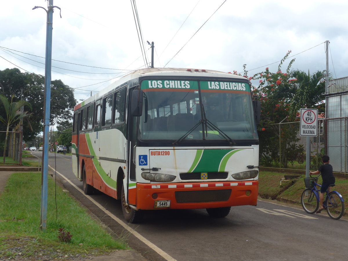 (212'421) - ??? - 5445 - Busscar am 25. November 2019 in Los Chiles, Busstation