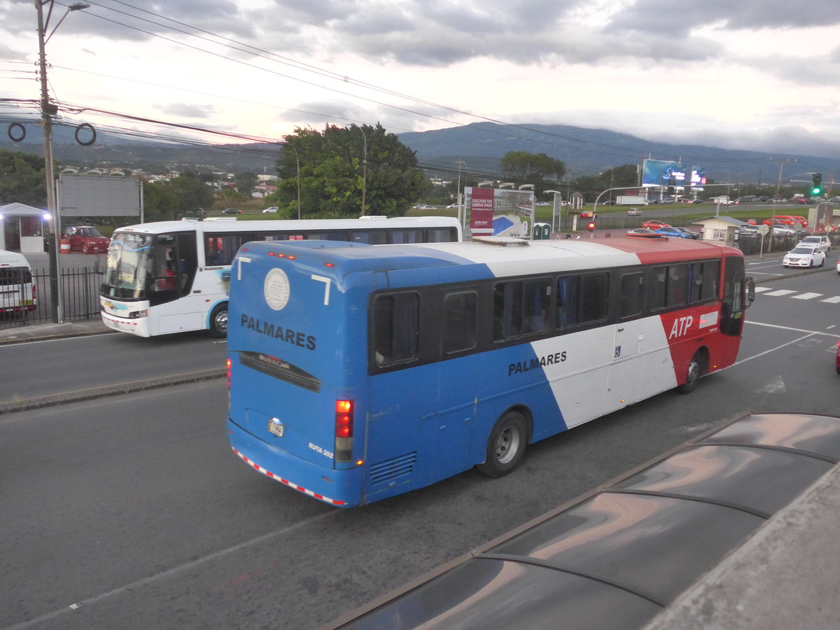(212'518) - ATP, Palmares - 11'050 - Busscar/Mercedes am 26. November 2019 in San Jos, Airport