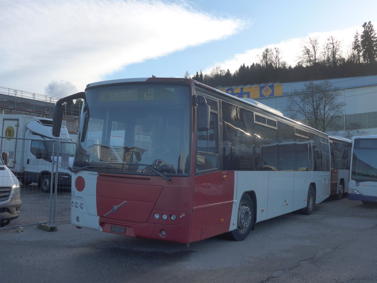 (212'966) - TPF Fribourg - Nr. 22 - Volvo am 14. Dezember 2019 in Kloten, EvoBus