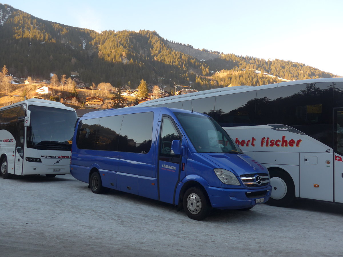 (213'738) - Lmania, Montreux - VS 342'373 - Mercedes am 11. Januar 2020 in Adelboden, ASB