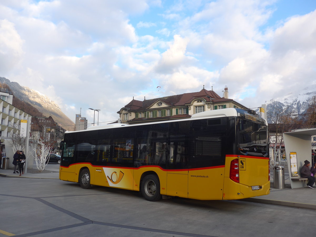 (213'949) - PostAuto Bern - BE 534'630 - Mercedes am 19. Januar 2020 beim Bahnhof Interlaken West