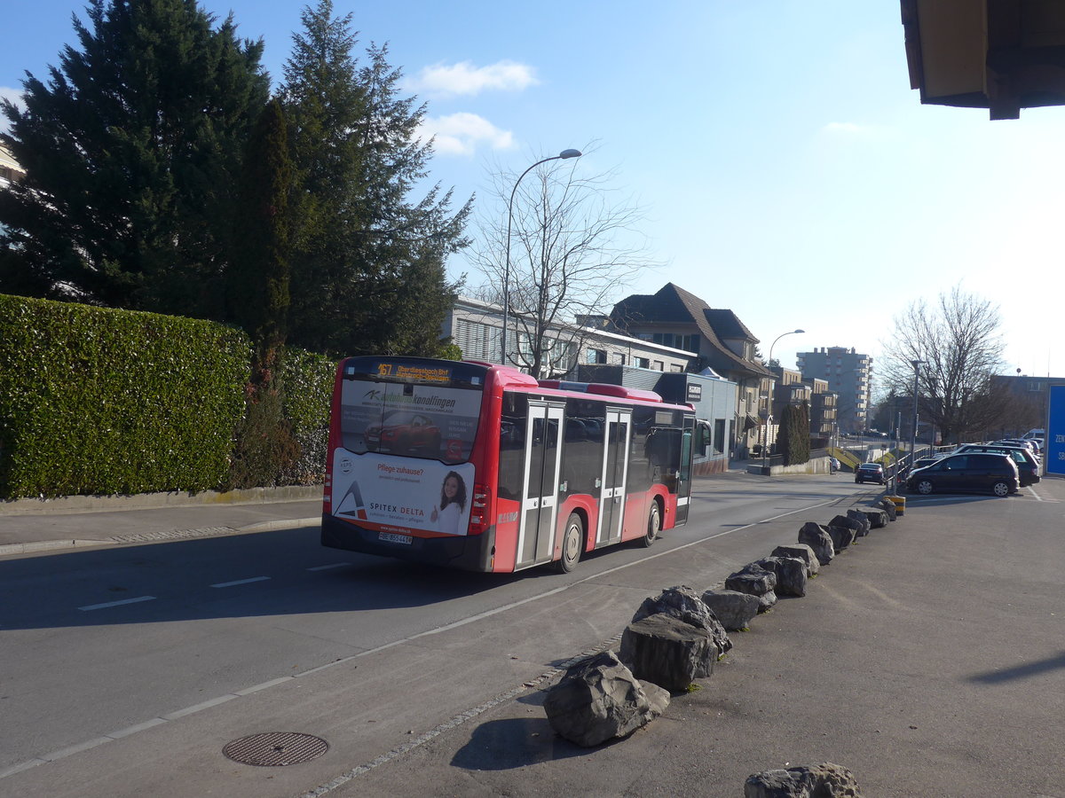 (213'967) - Bernmobil, Bern - Nr. 441/BE 855'441 - Mercedes am 20. Januar 2020 beim Bahnhof Mnsingen