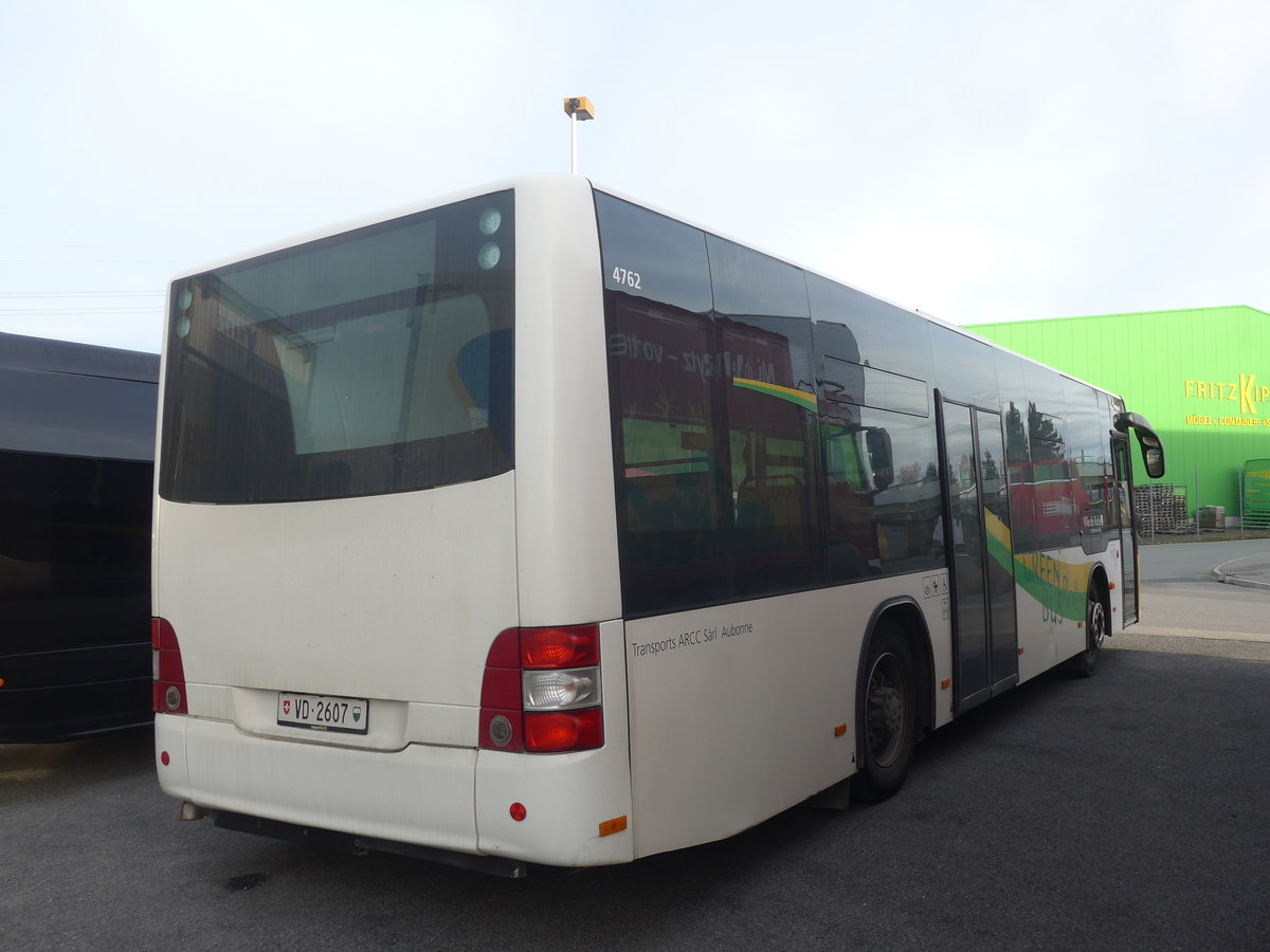 (214'228) - ARCC Aubonne - VD 2607 - MAN am 16. Februar 2020 in Kerzers, Interbus